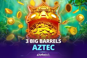 3 Big Barrels Aztec - XTRAPLAY88